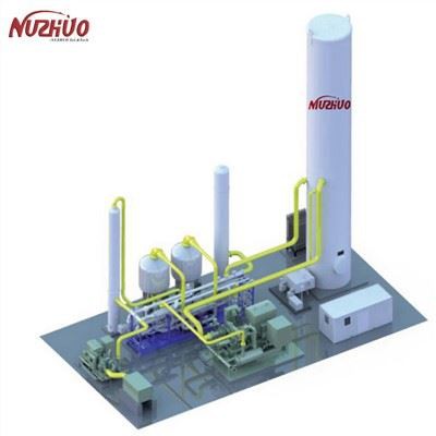 Pureza 99,6% plantas de oxigênio criogênico